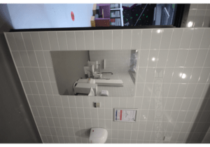 Stainless steel mirrors are made to any size