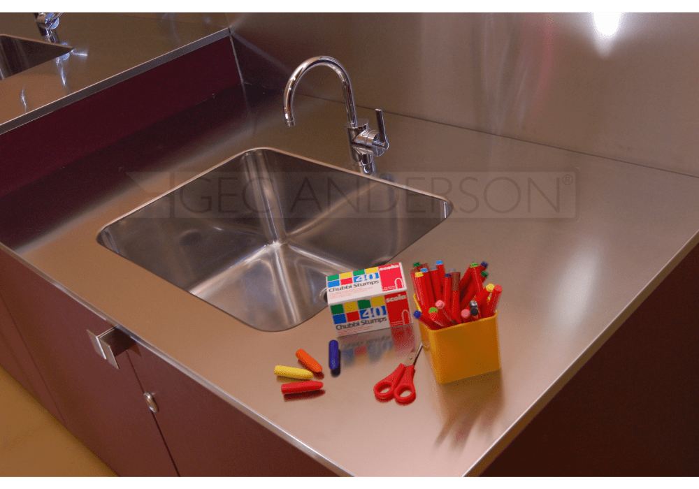 Integrated sink bowl Le50