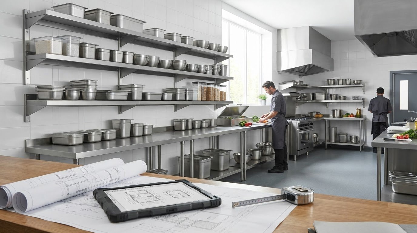 Commercial Stainless Steel Shelving UK: A Specification and Buying Guide