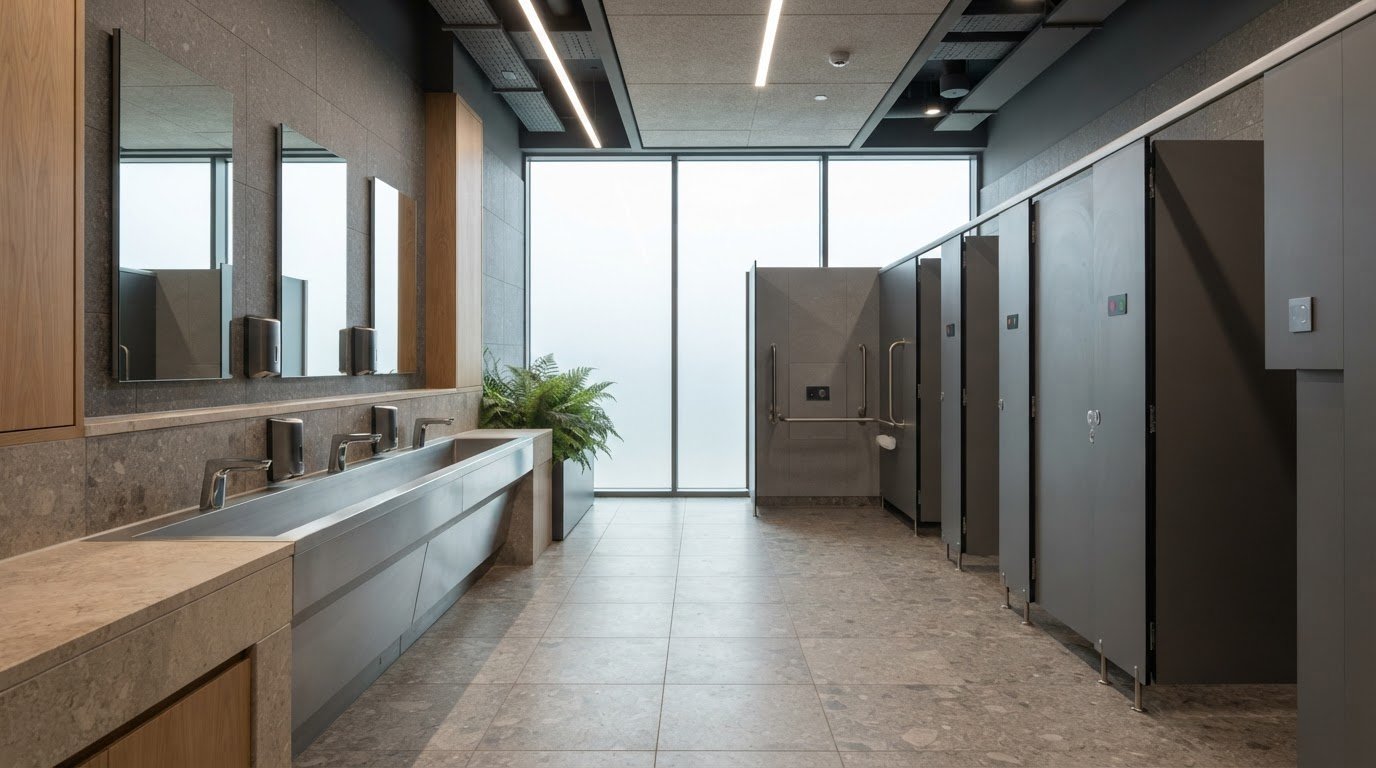 Commercial Washroom Design Trends 2026: Built for Lasting Performance