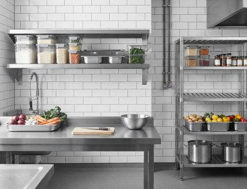Food Grade Stainless Steel Shelving for Catering Kitchens