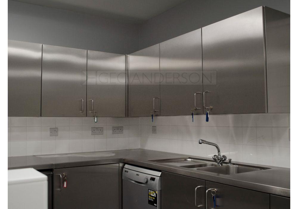 Stainless steel wall cabinets