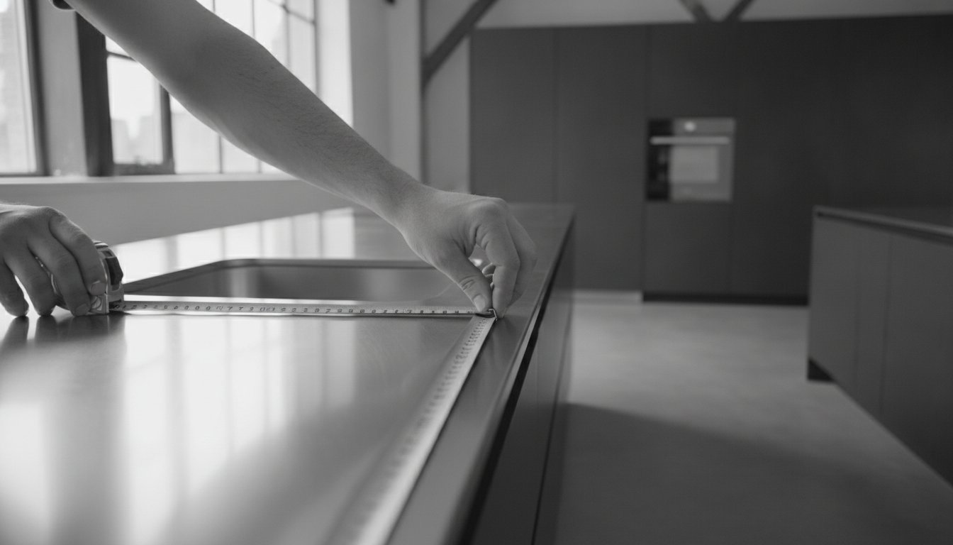Measuring Stainless Steel Worktops: A Professional Guide
