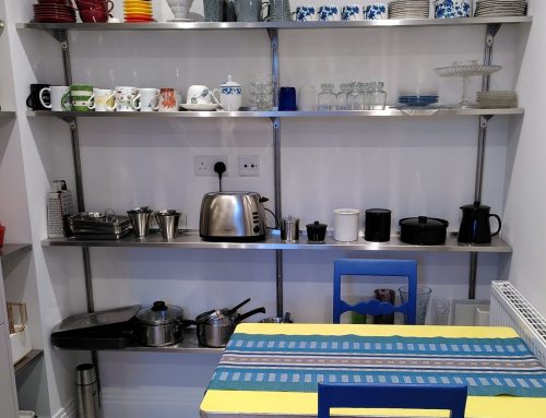 GEC Anderson Stepless Stainless Steel Shelving System (V90)